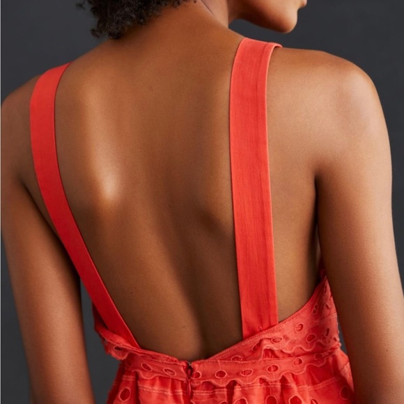 Anthropologie NWT eyelet Summer dress - Picture 13 of 14